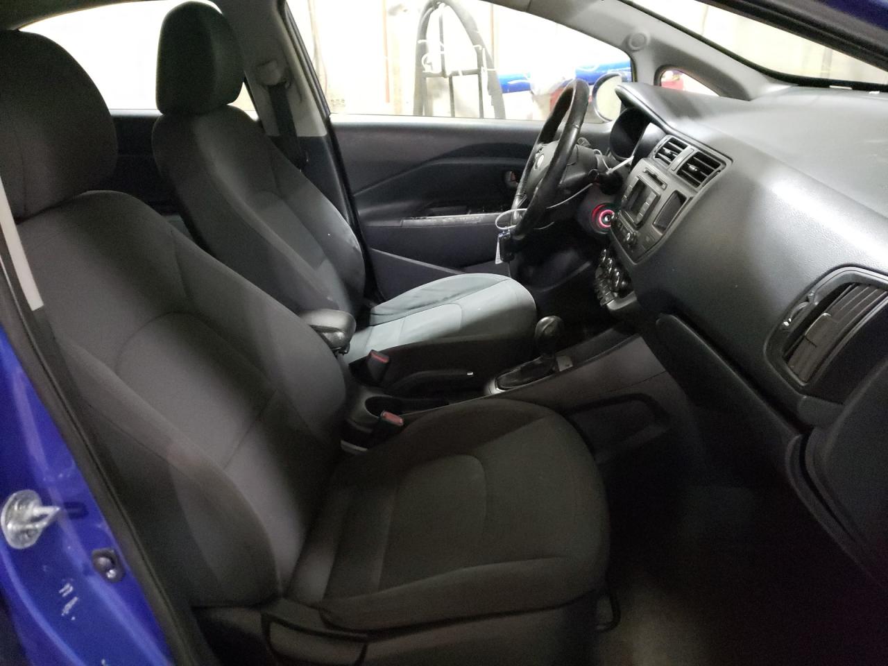 Photo 5 from auction – 2013 KIA RIO EX with VIN KNADN5A34D6189406