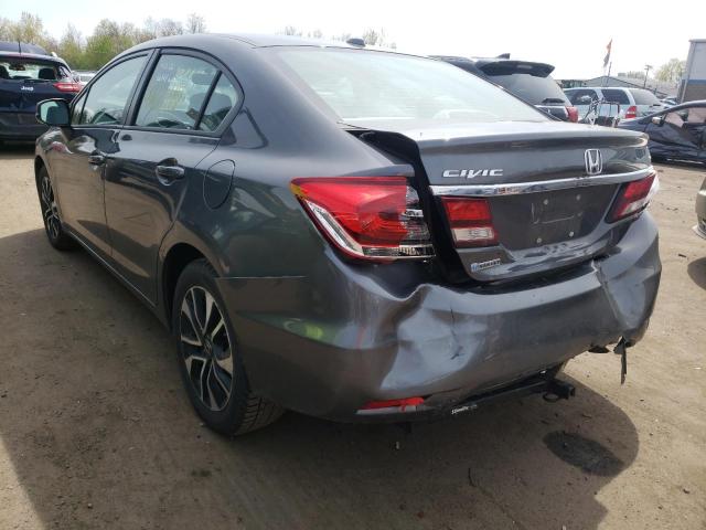 Photo 3 from auction – 2013 HONDA CIVIC EXL with VIN 2HGFB2F96DH518655