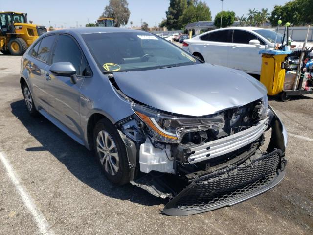 TOYOTA COROLLA LE 2021 with VIN JTDEAMDE1MJ032021 - Photo from auction