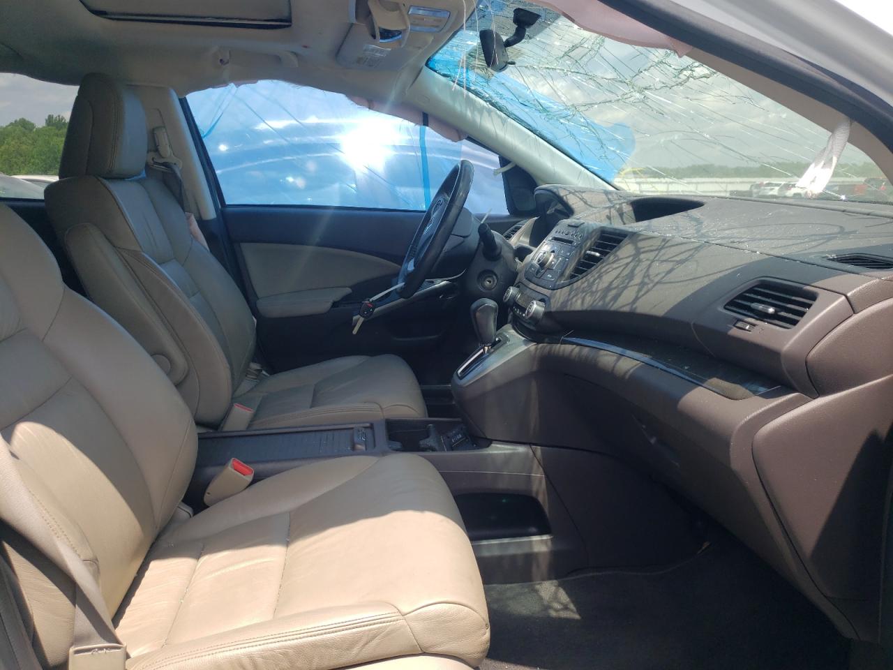 Photo 5 from auction – 2012 HONDA CR-V EXL with VIN 5J6RM4H79CL070288