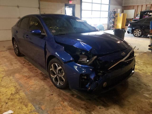 KIA FORTE FE 2021 with VIN 3KPF24AD4ME372421 - Photo from auction