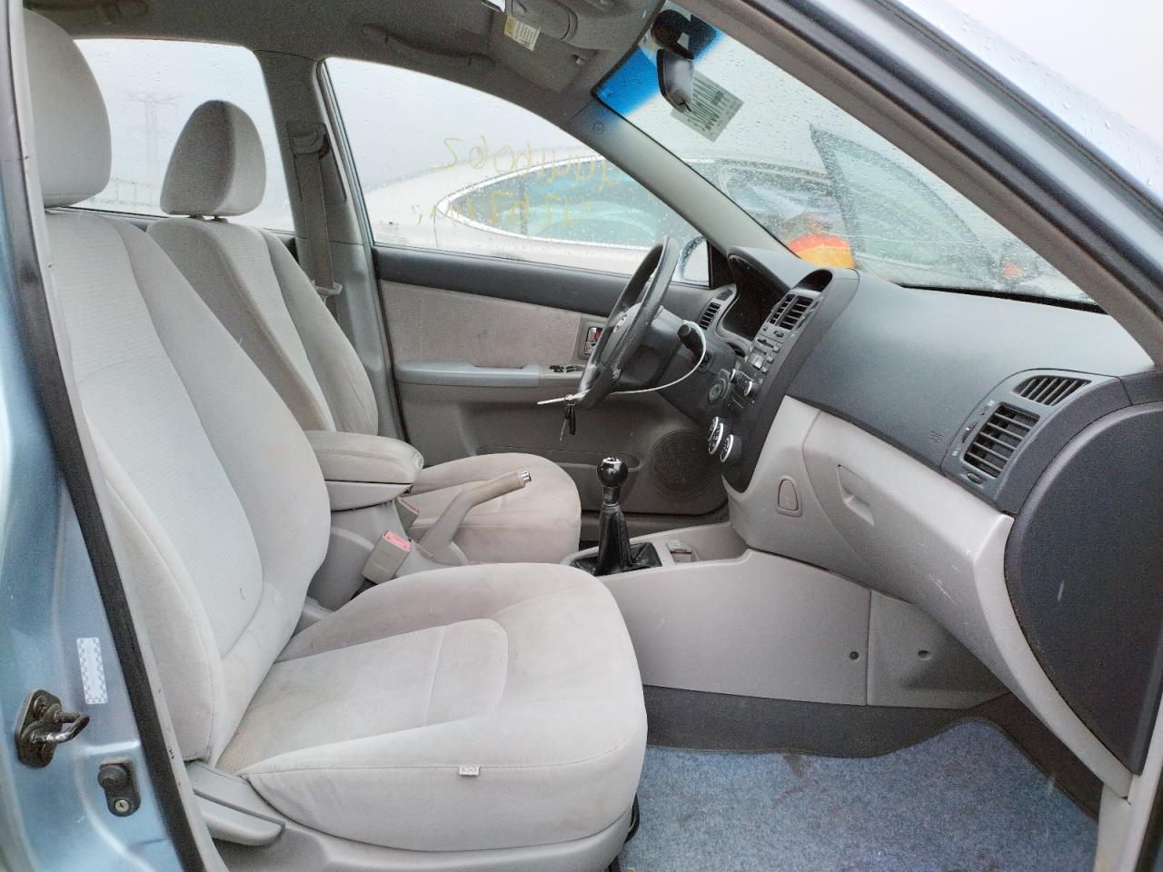 Photo 5 from auction – 2007 KIA SPECTRA EX with VIN KNAFE121475391686