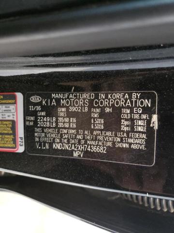 Photo 10 from auction – 2017 KIA SOUL with VIN KNDJN2A2XH7436682