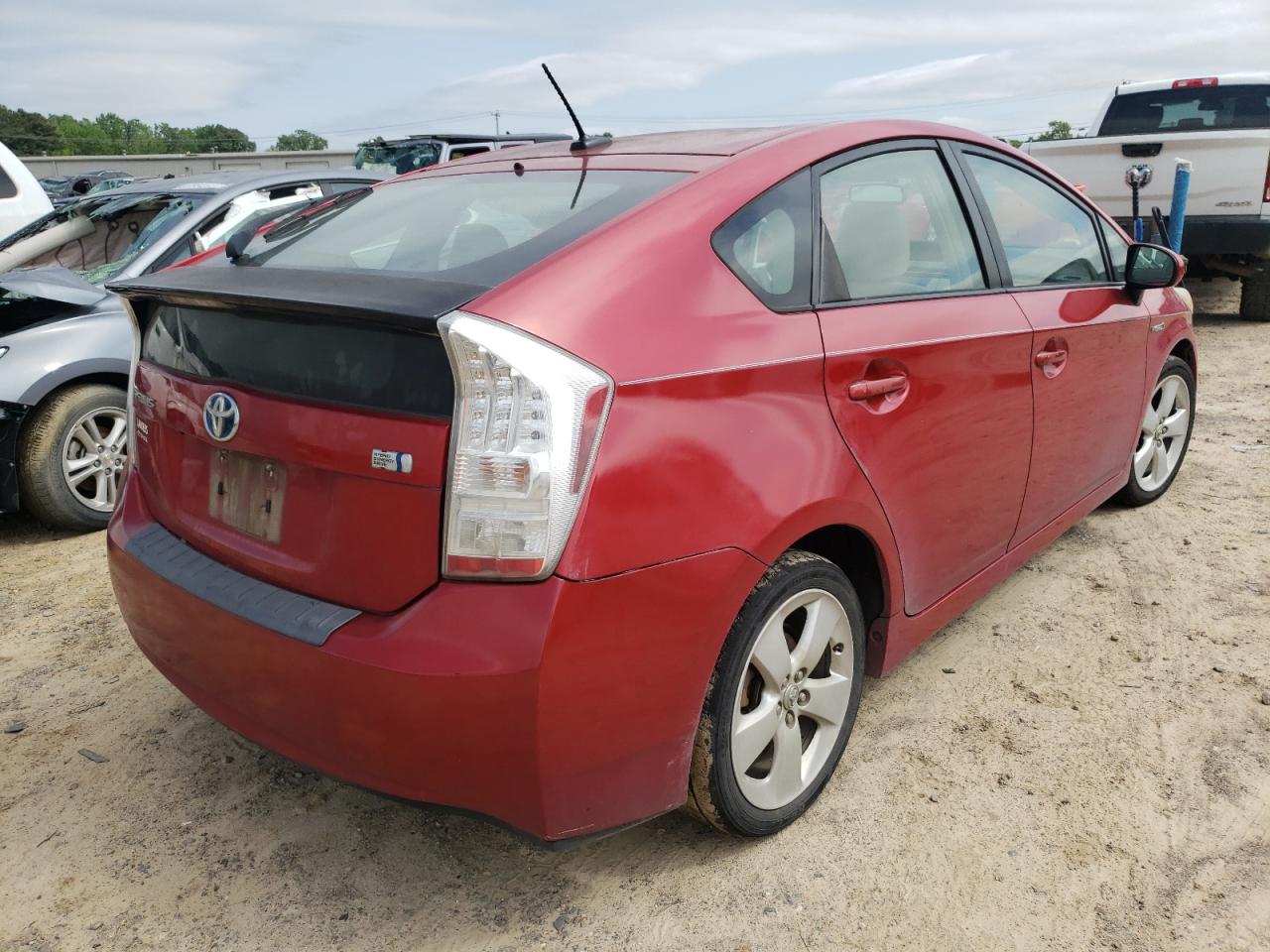 Photo 4 from auction – 2011 TOYOTA PRIUS with VIN JTDKN3DU1B0260693