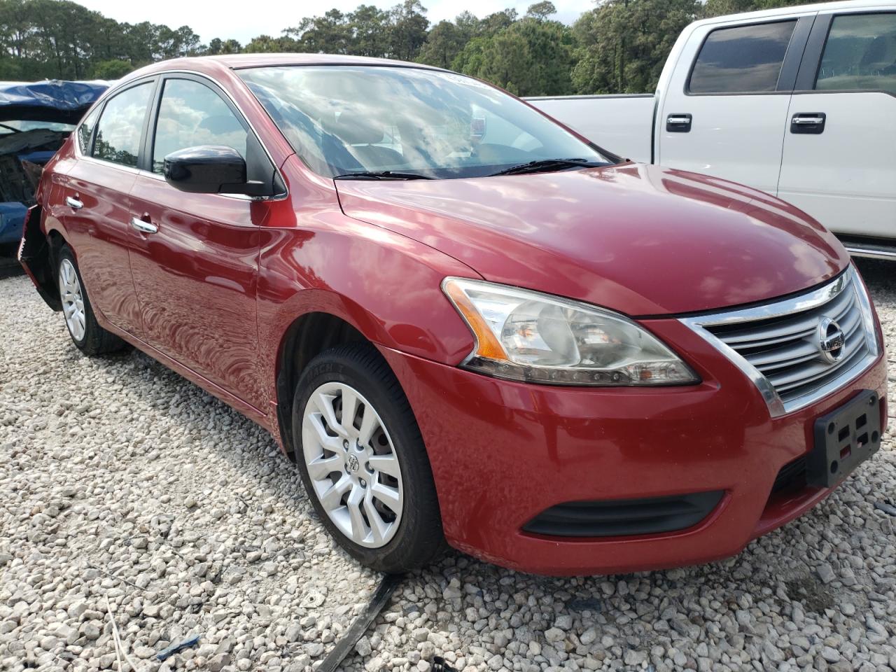 Photo 1 from auction – 2014 NISSAN SENTRA S with VIN 3N1AB7AP3EY234314
