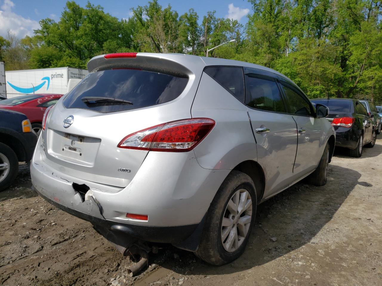 Photo 4 from auction – 2012 NISSAN MURANO S with VIN JN8AZ1MW2CW238064