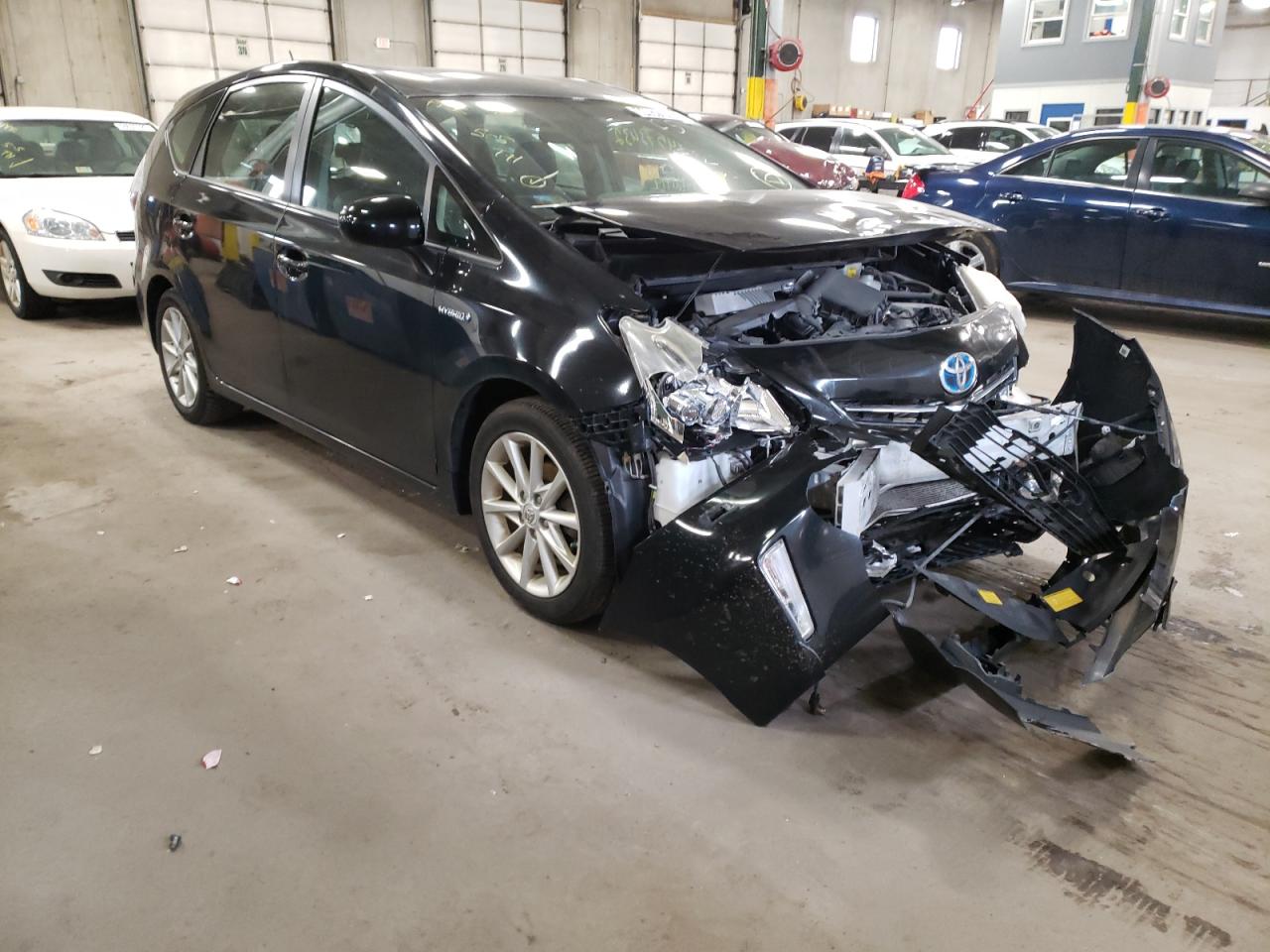 TOYOTA PRIUS V 2012 with VIN JTDZN3EU2C3019111 - Photo from auction