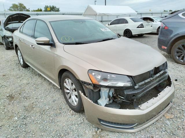 VOLKSWAGEN PASSAT S 2015 with VIN 1VWAT7A3XFC009953 - Photo from auction