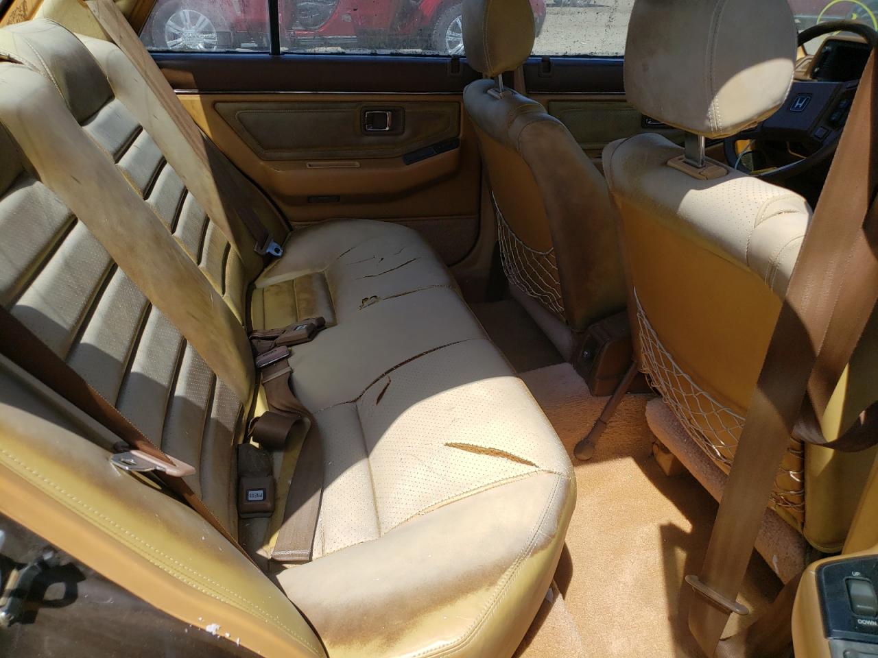 Photo 6 from auction – 1985 HONDA ACCORD SEI with VIN JHMAD7457FC046695