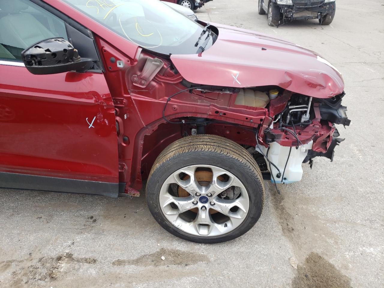 Photo 9 from auction – 2014 FORD ESCAPE TIT with VIN 1FMCU9J93EUC20246