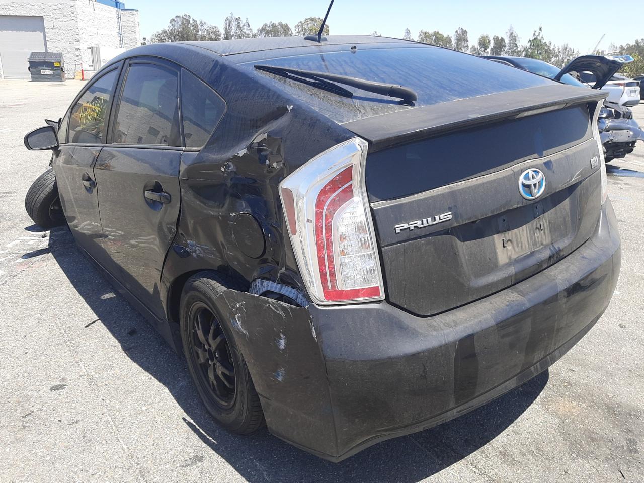 Photo 3 from auction – 2012 TOYOTA PRIUS with VIN JTDKN3DU7C5446050