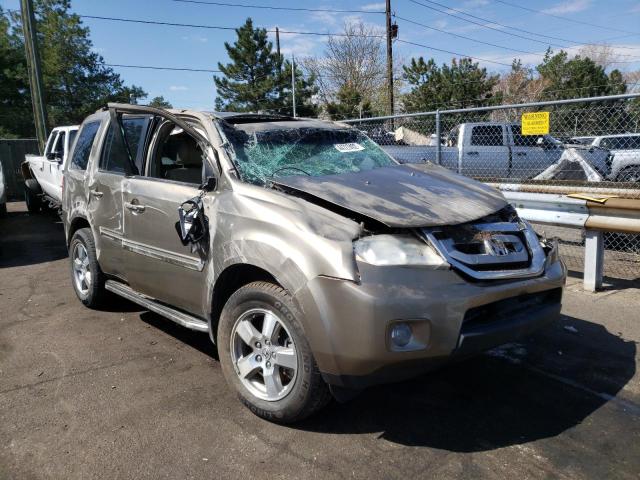 HONDA PILOT EXL 2009 with VIN 5FNYF485X9B044238 - Photo from auction