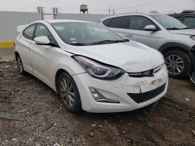 HYUNDAI ELANTRA SE 2016 with VIN 5NPDH4AE9GH653225 - Photo from auction