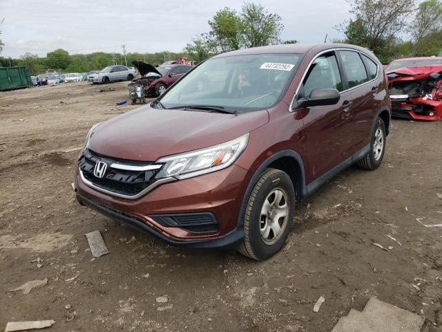 Photo 2 from auction – 2015 HONDA CR-V LX with VIN 2HKRM3H31FH502202