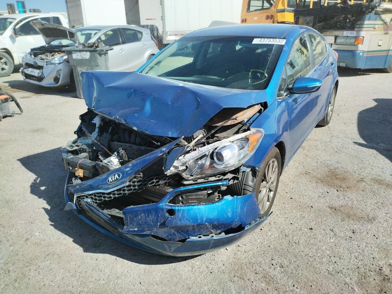 Photo 2 from auction – 2014 KIA FORTE EX with VIN KNAFX4A8XE5052888