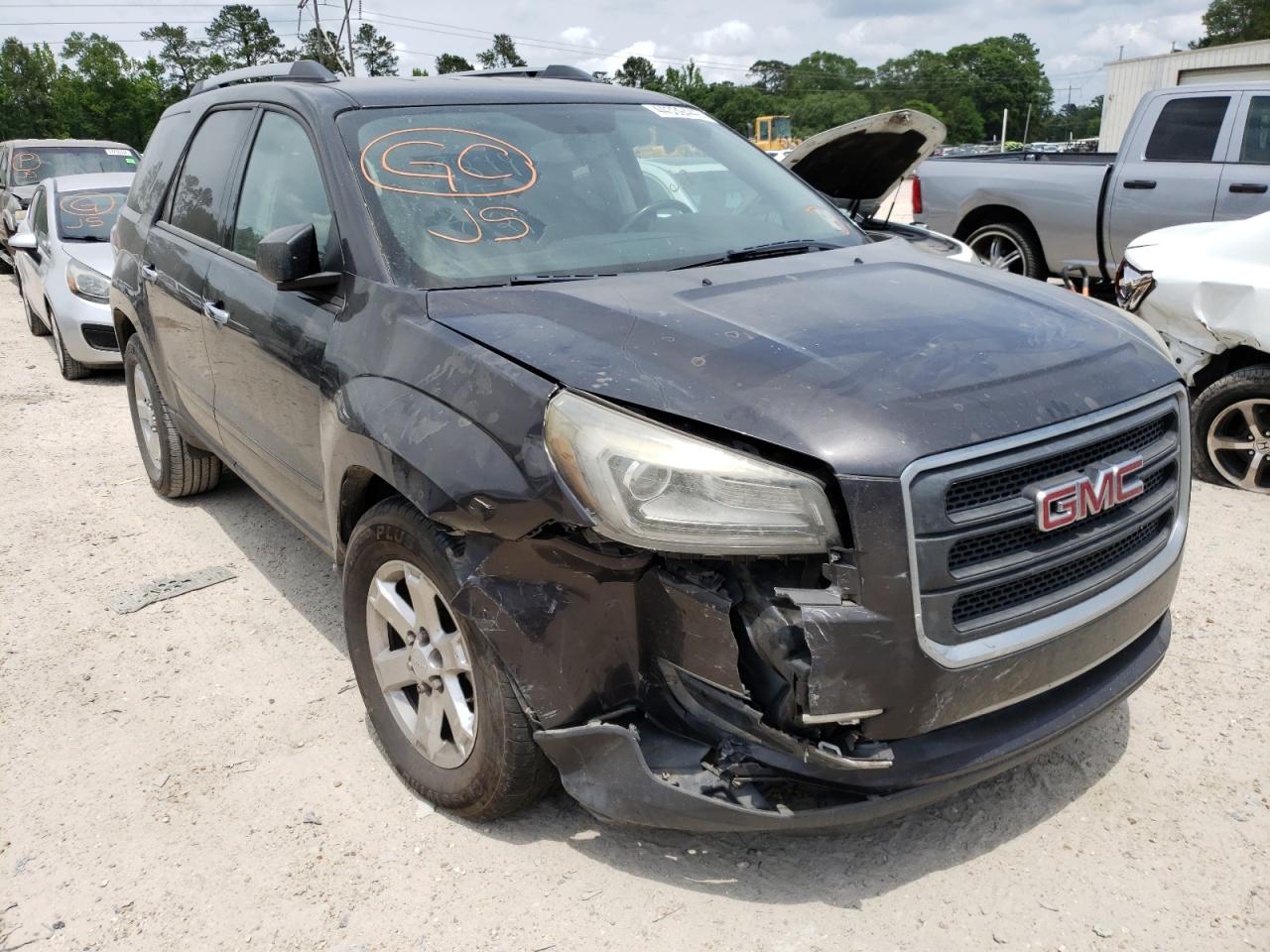 GMC ACADIA SLE 2016 with VIN 1GKKRNED9GJ249249 - Photo from auction