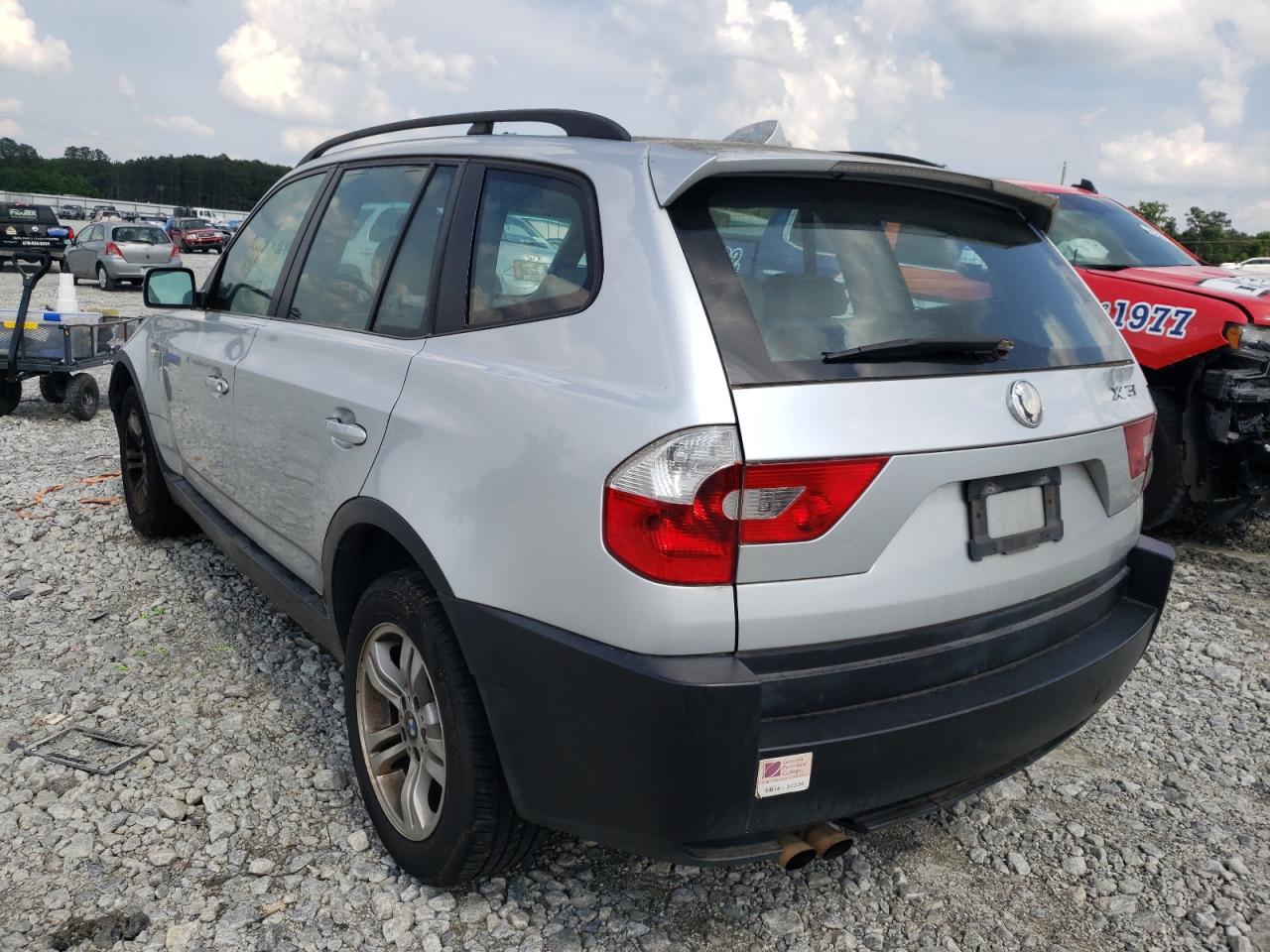 Photo 3 from auction – 2004 BMW X3 3.0I with VIN WBXPA93404WC32296