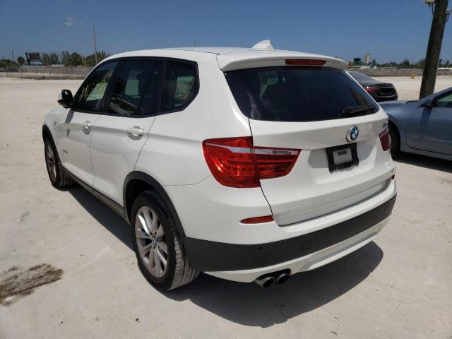 Photo 3 from auction – 2014 BMW X3 XDRIVE2 with VIN 5UXWX9C51E0D26514