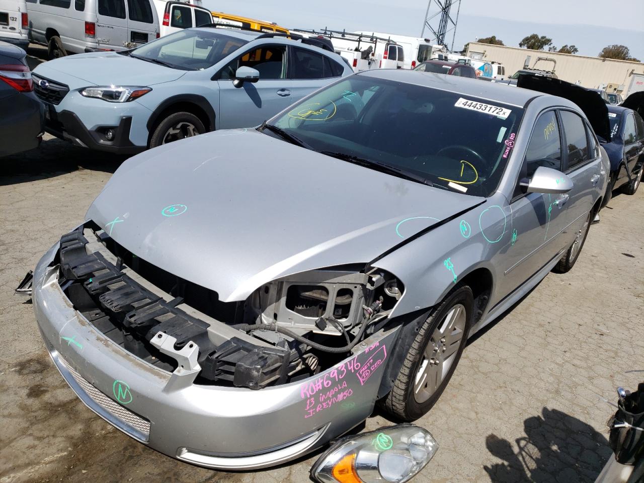 Photo 2 from auction – 2013 CHEVROLET IMPALA LT with VIN 2G1WG5E3XD1159116