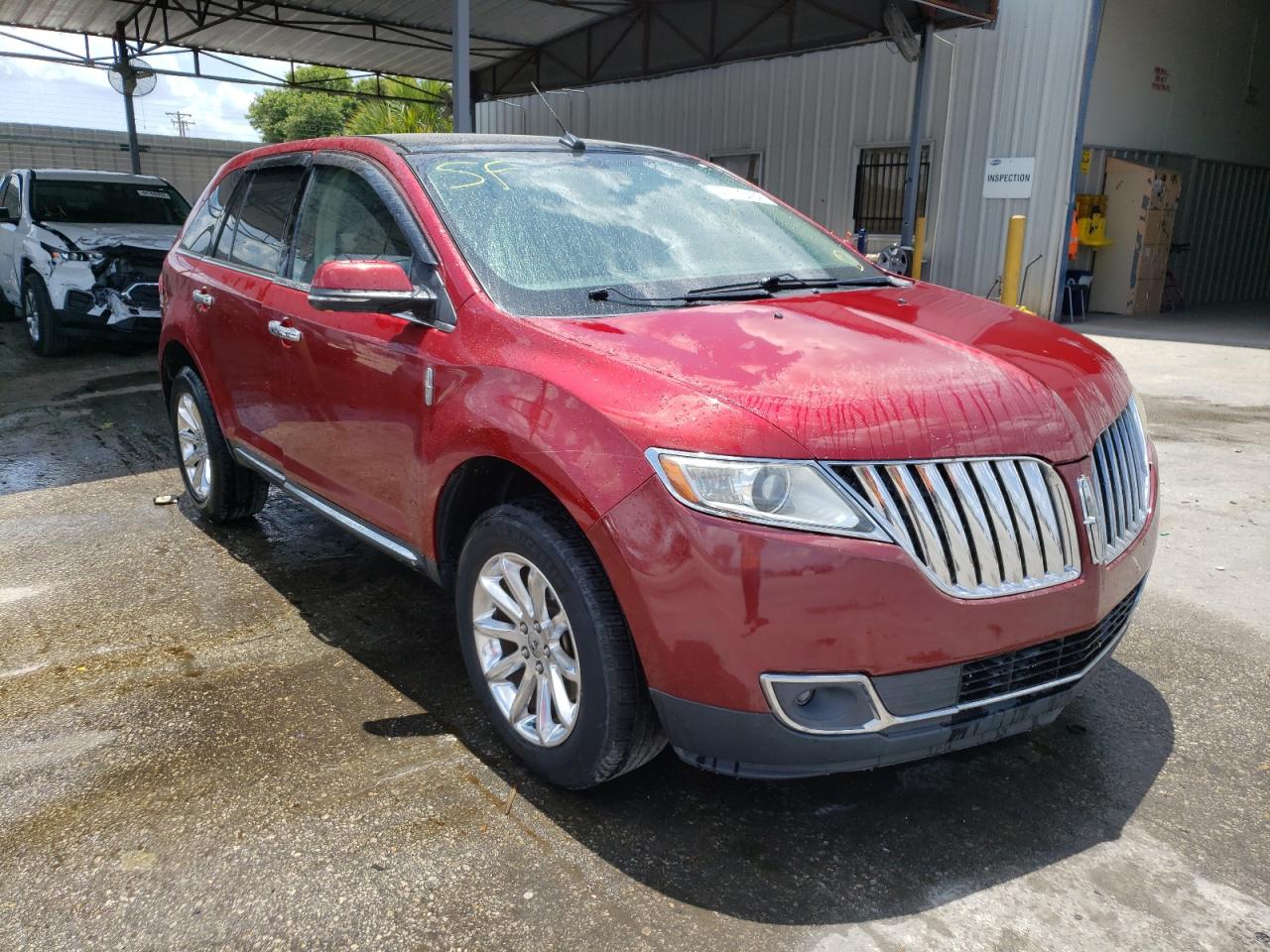 LINCOLN MKX 2013 with VIN 2LMDJ6JKXDBL44909 - Photo from auction