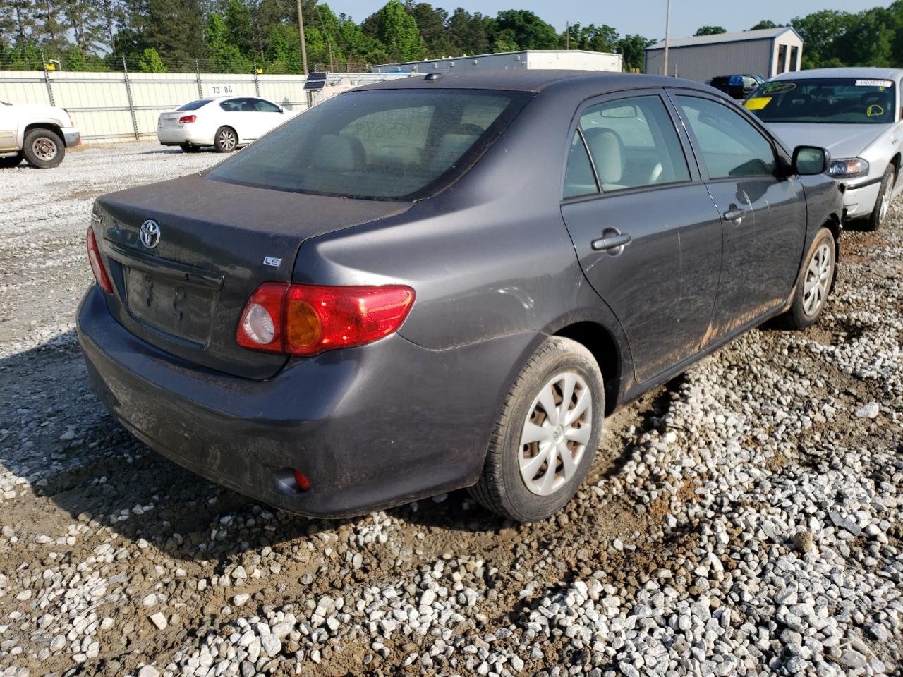 Photo 4 from auction – 2009 TOYOTA COROLLA BA with VIN JTDBL40E399048684