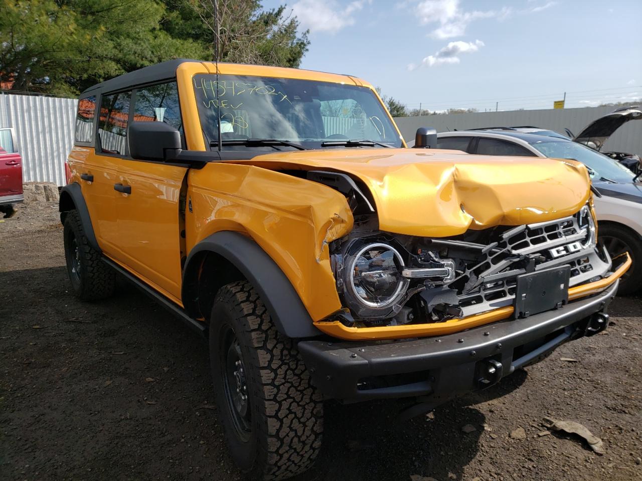 FORD BRONCO BAS 2021 with VIN 1FMEE5BH3MLA76982 - Photo from auction