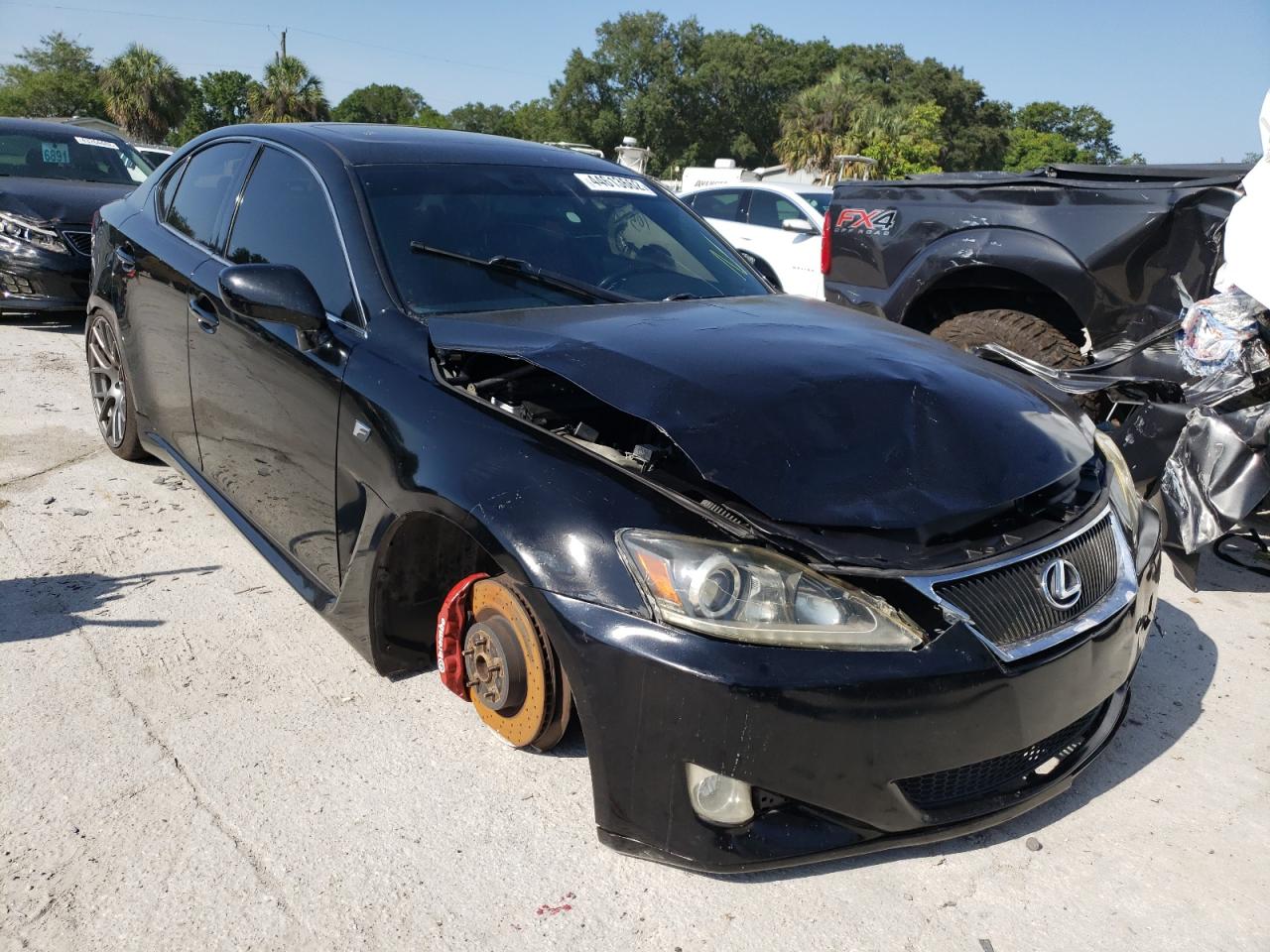 LEXUS IS F 2010 with VIN JTHBP5C2XA5006972 - Photo from auction