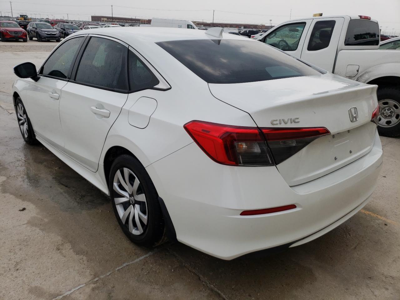Photo 3 from auction – 2022 HONDA CIVIC LX with VIN 2HGFE2F20NH511759