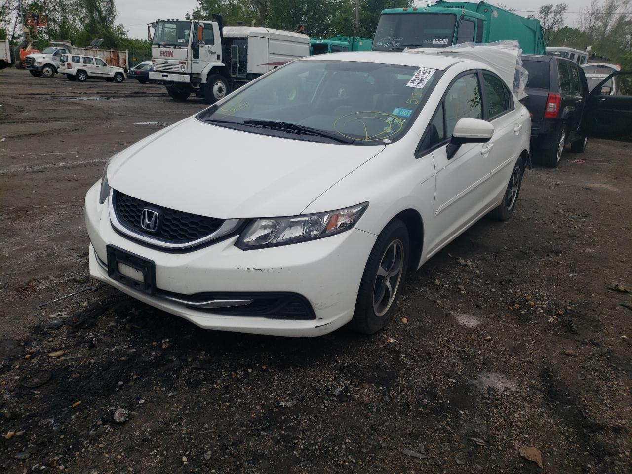 Photo 2 from auction – 2015 HONDA CIVIC SE with VIN 19XFB2F70FE040583