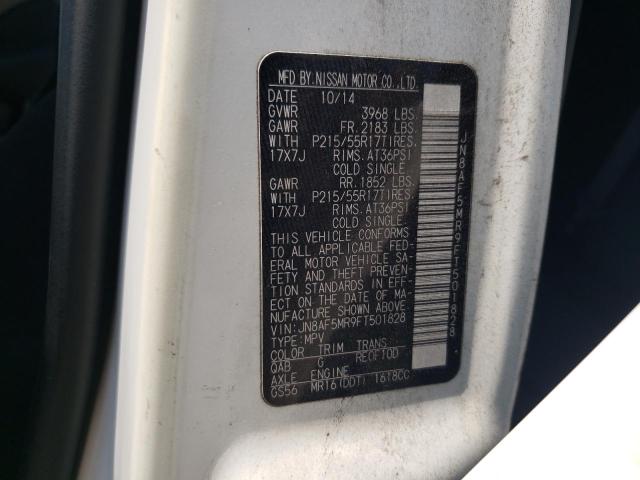Photo 10 from auction – 2015 NISSAN JUKE S with VIN JN8AF5MR9FT501828