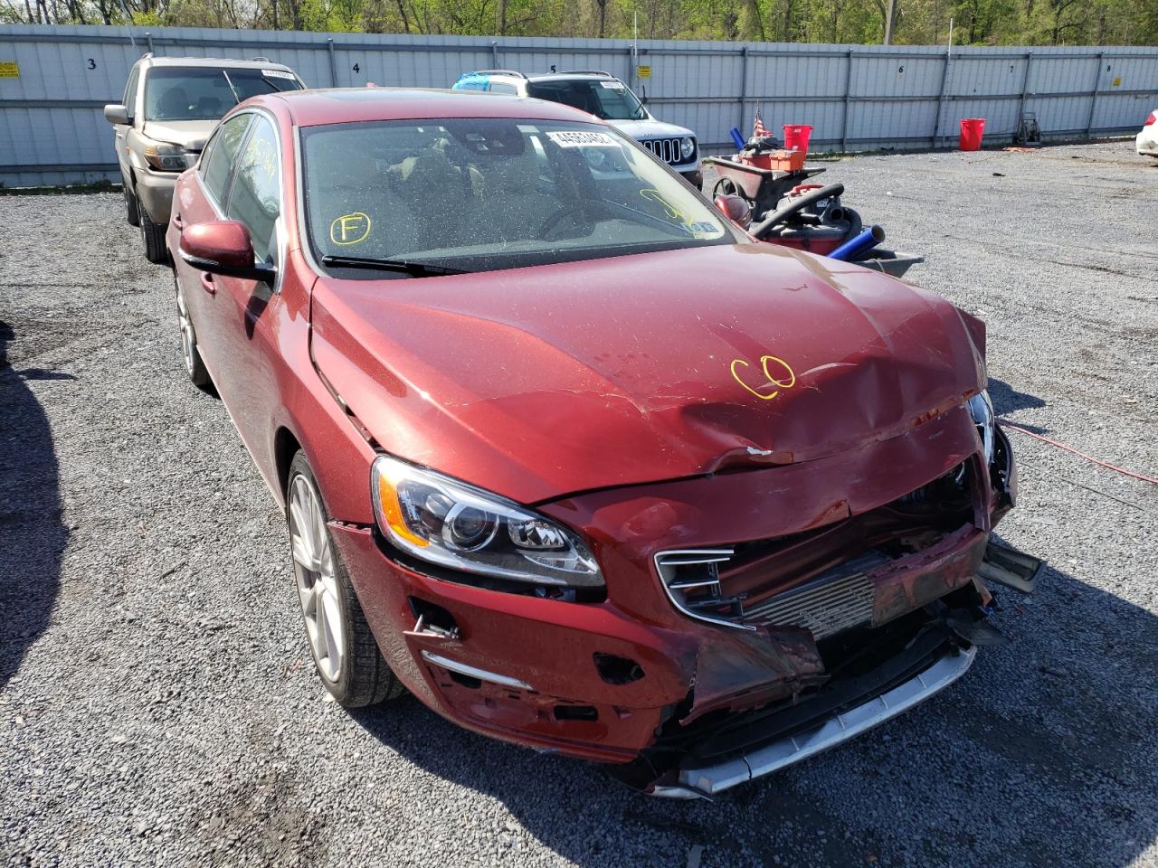 VOLVO S60 PLATIN 2016 with VIN LYV402FM6GB099511 - Photo from auction