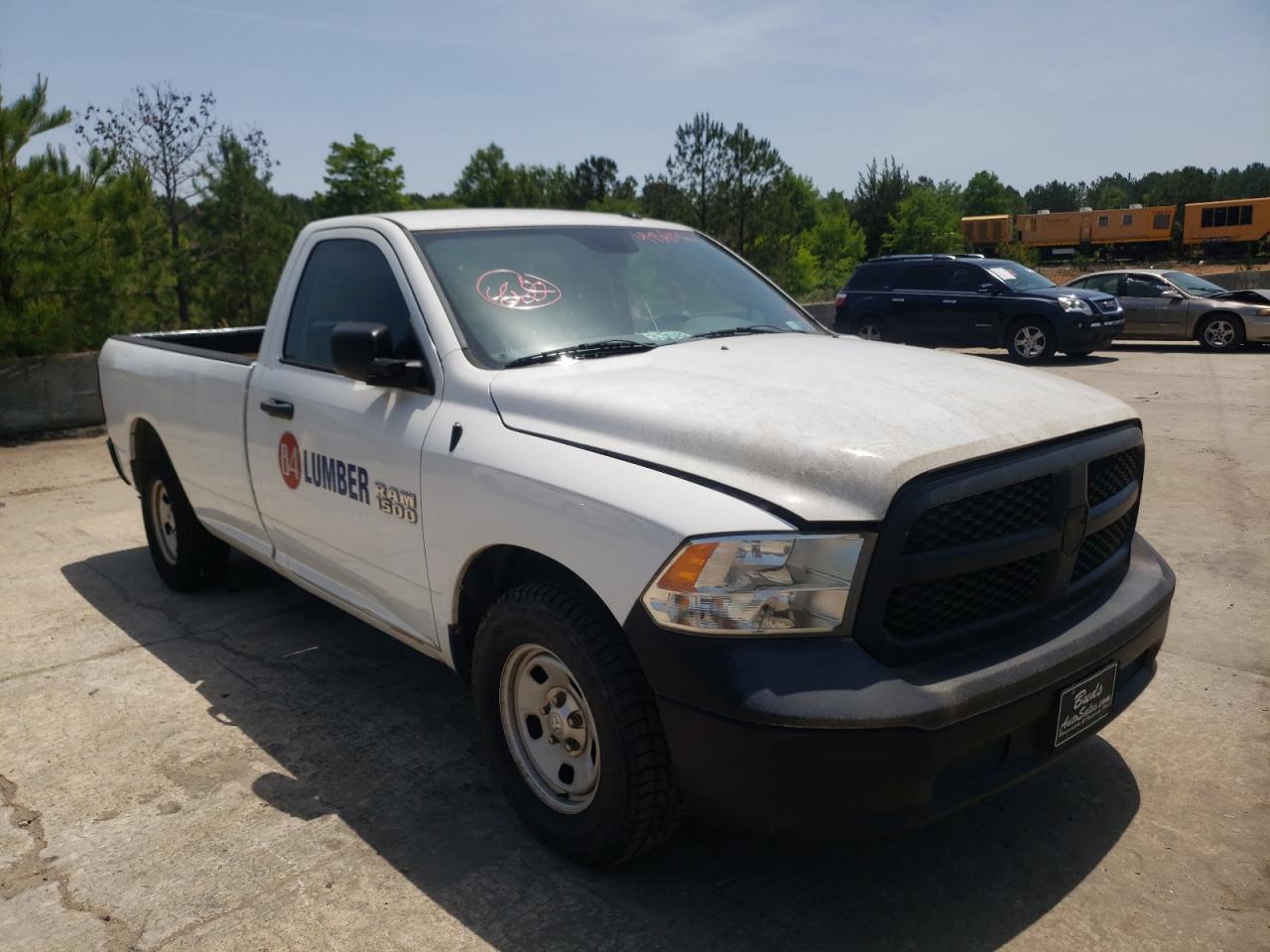 RAM 1500 ST 2014 with VIN 3C6JR6DG8EG222994 - Photo from auction