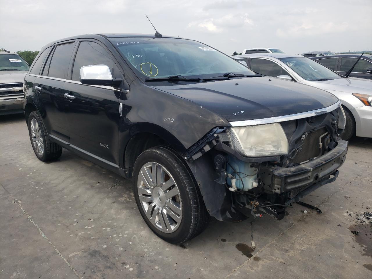 LINCOLN MKX 2010 with VIN 2LMDJ6JC8ABJ33020 - Photo from auction
