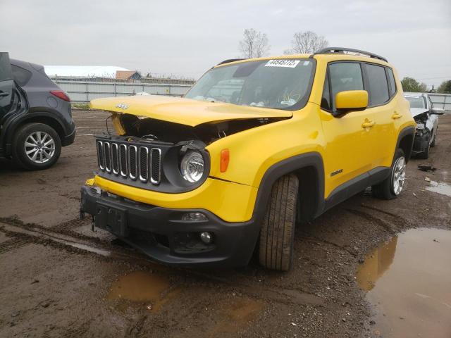 Photo 2 from auction – 2016 JEEP RENEGADE L with VIN ZACCJBBT3GPC48387