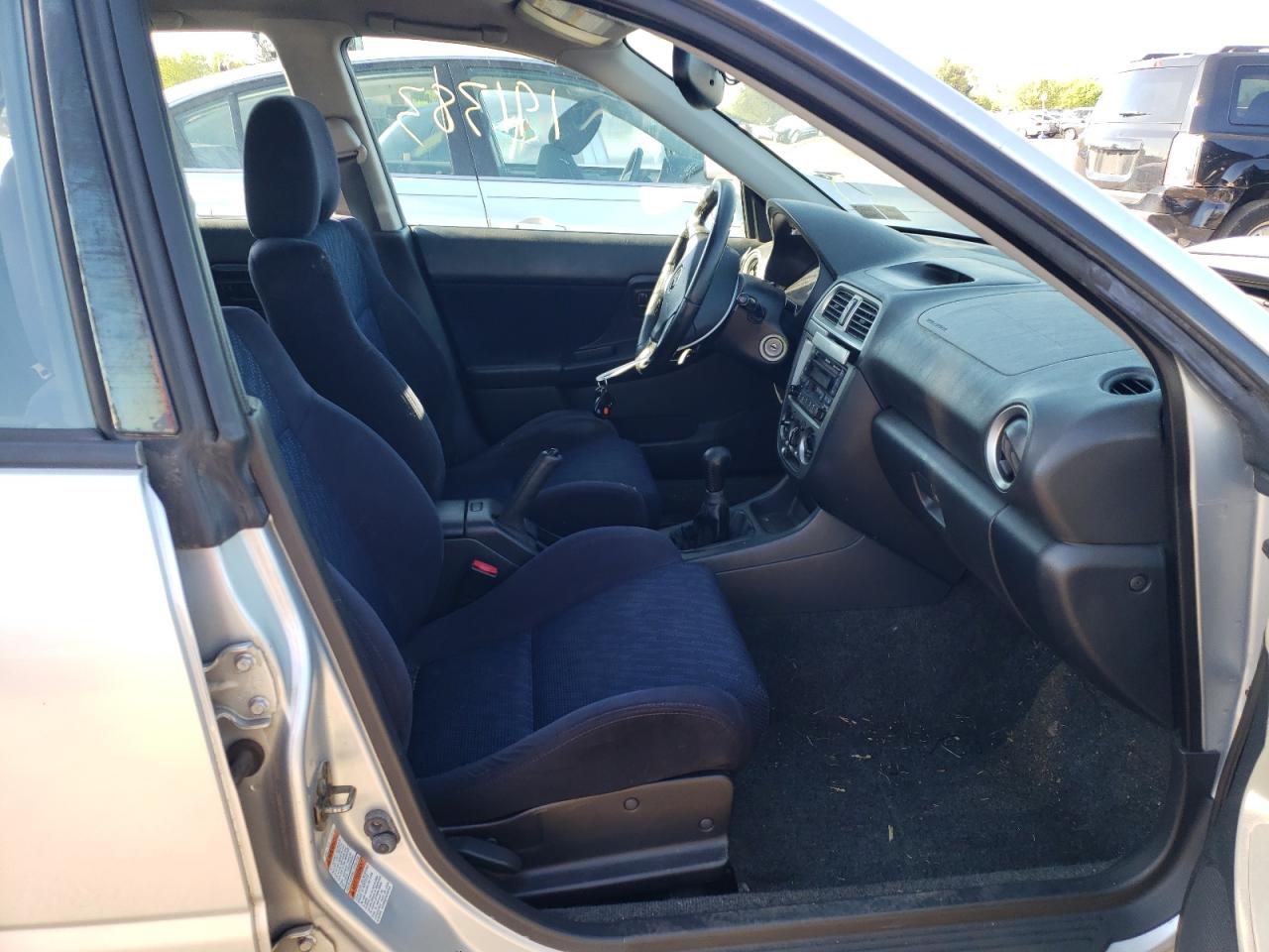 Photo 5 from auction – 2003 SUBARU IMPREZA WR with VIN JF1GG29643G807538