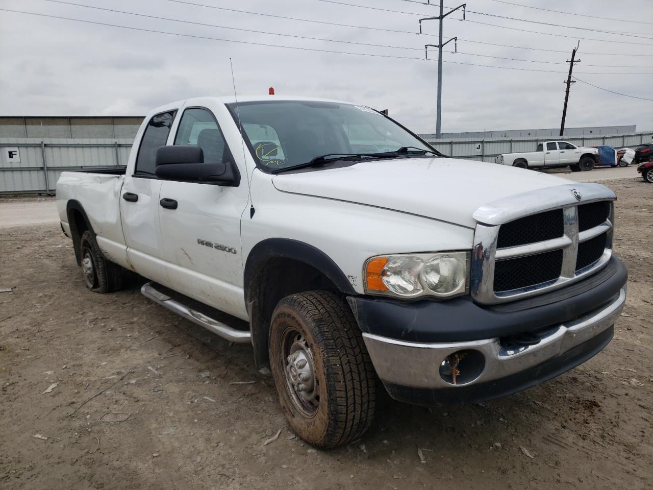 DODGE RAM 2500 S 2004 with VIN 1D7KU28D84J292437 - Photo from auction
