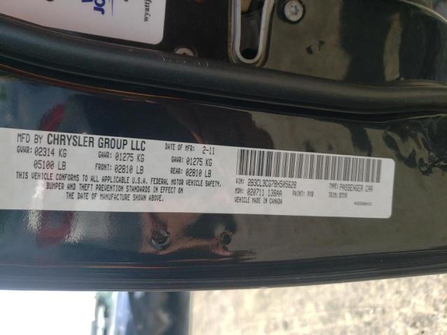 Photo 10 from auction – 2011 DODGE CHARGER with VIN 2B3CL3CG7BH505628