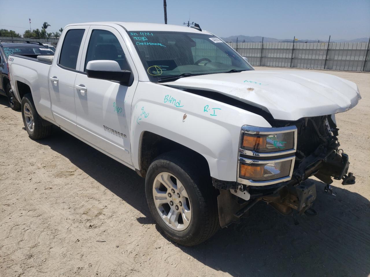 CHEVROLET SILVERADO 2015 with VIN 1GCVKRECXFZ403463 - Photo from auction