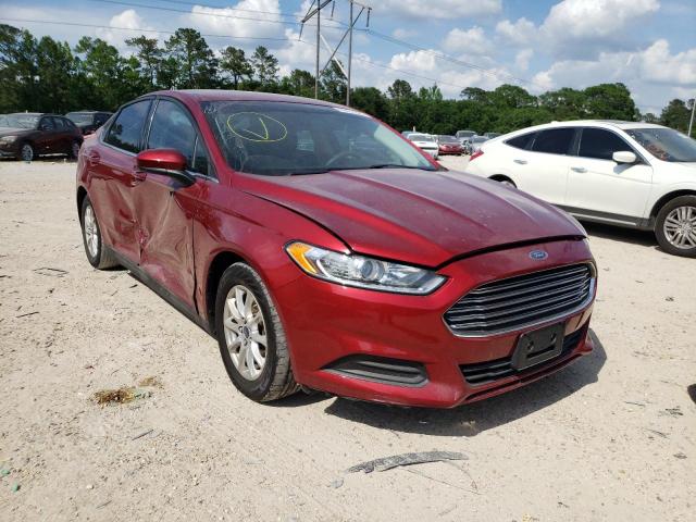 FORD FUSION S 2015 with VIN 3FA6P0G79FR181865 - Photo from auction