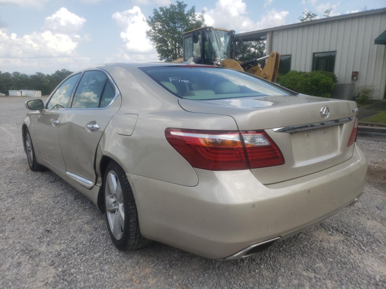 Photo 3 from auction – 2012 LEXUS LS 460 with VIN JTHBL5EF1C5108921