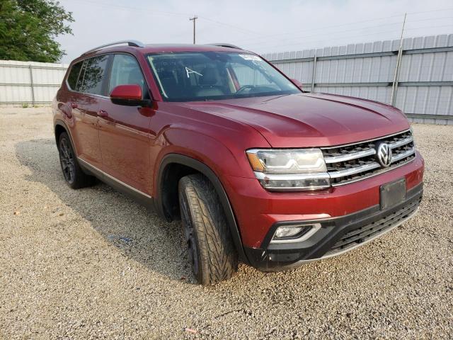 VOLKSWAGEN ATLAS SEL 2018 with VIN 1V2ER2CA7JC554274 - Photo from auction