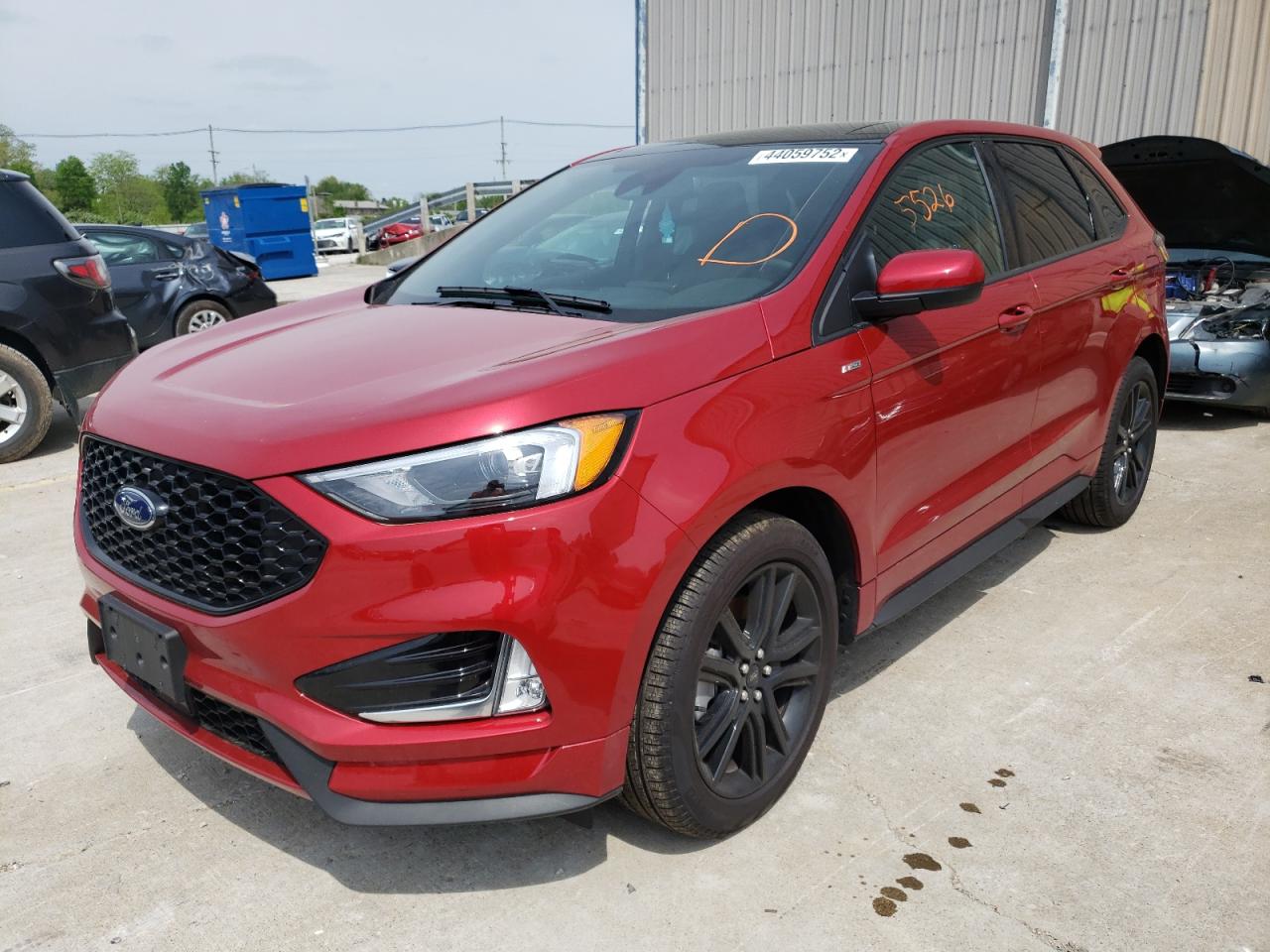 Photo 2 from auction – 2022 FORD EDGE SEL with VIN 2FMPK4J98NBA01086