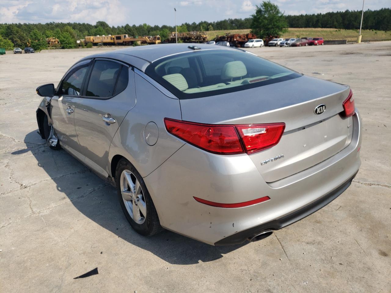Photo 3 from auction – 2015 KIA OPTIMA LX with VIN 5XXGM4A72FG483861