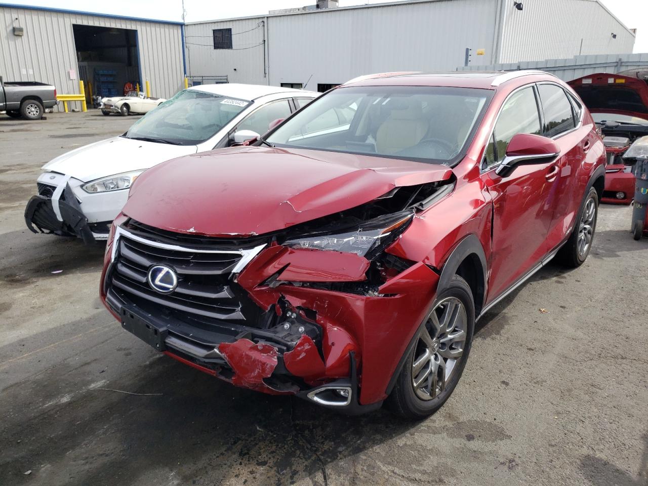Photo 2 from auction – 2015 LEXUS NX 300H with VIN JTJBJRBZ2F2012697