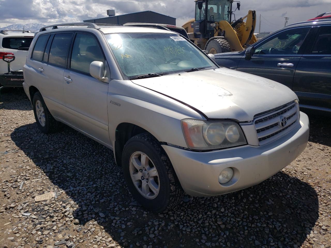 TOYOTA HIGHLANDER 2001 with VIN JTEHF21A810017405 - Photo from auction