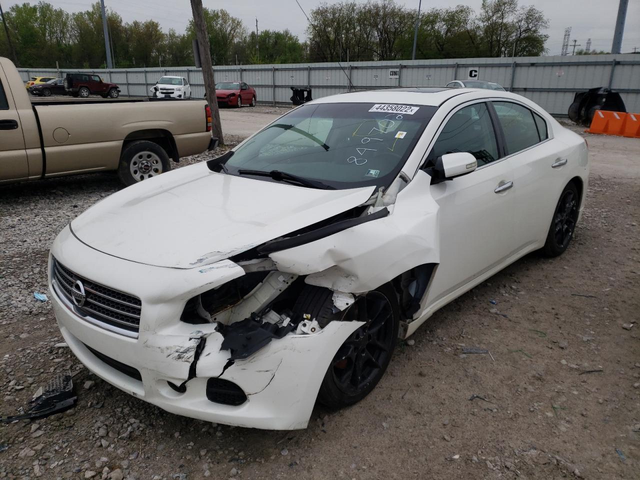 Photo 2 from auction – 2010 NISSAN MAXIMA S with VIN 1N4AA5AP1AC849702