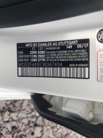 Photo 10 from auction – 2018 MERCEDES-BENZ E 300 4MAT with VIN WDDZF4KB7JA347404
