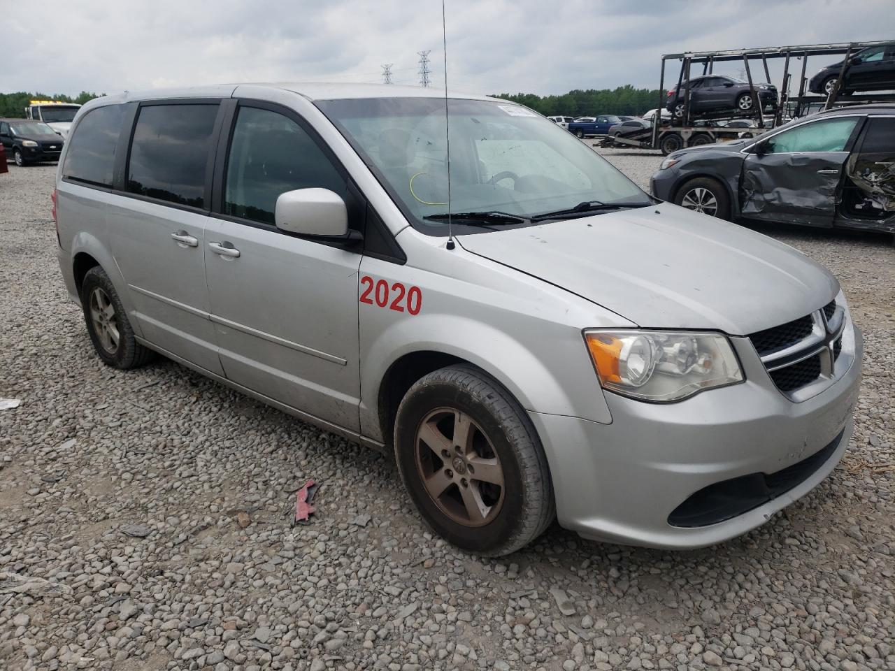 DODGE GRAND CARA 2011 with VIN 2D4RN3DGXBR674475 - Photo from auction