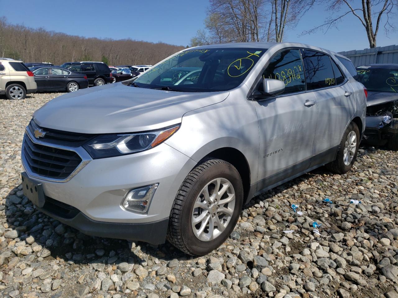Photo 2 from auction – 2019 CHEVROLET EQUINOX LT with VIN 2GNAXTEV0K6222478