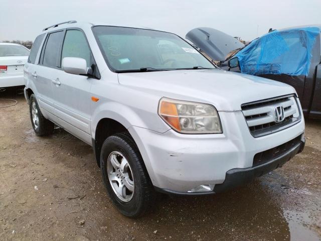 HONDA PILOT EXL 2007 with VIN 5FNYF18597B006396 - Photo from auction